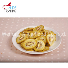 Healthy Fruit Snacks Supplier Low Calories Slice Shape Vacuum Fried Crispy Kiwi